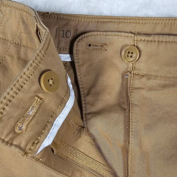 Talbots High Waist Patch Pocket Crop Pants Women's Size 10 - Picture 7 of 13